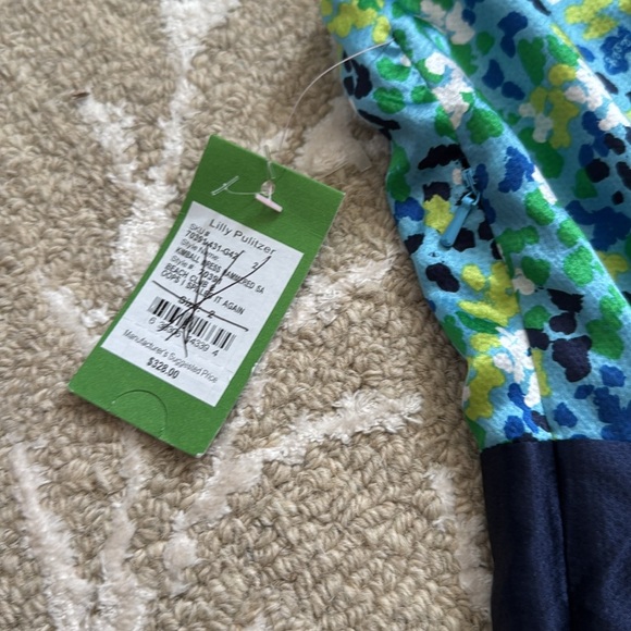 Lily Pulitzer abstract pocket Kimball dress 2 NWT - Picture 3 of 7